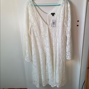 Torrid Ivory Lace Dress